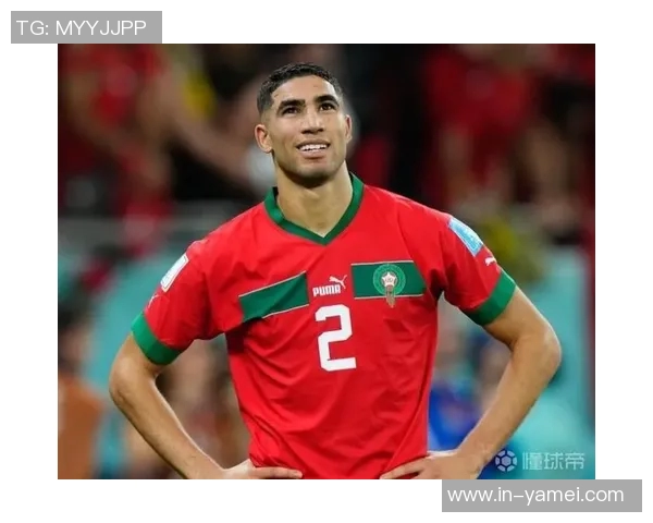 阿什拉夫在社交媒体上庆祝摩洛哥晋级非洲杯四强的辉煌时刻